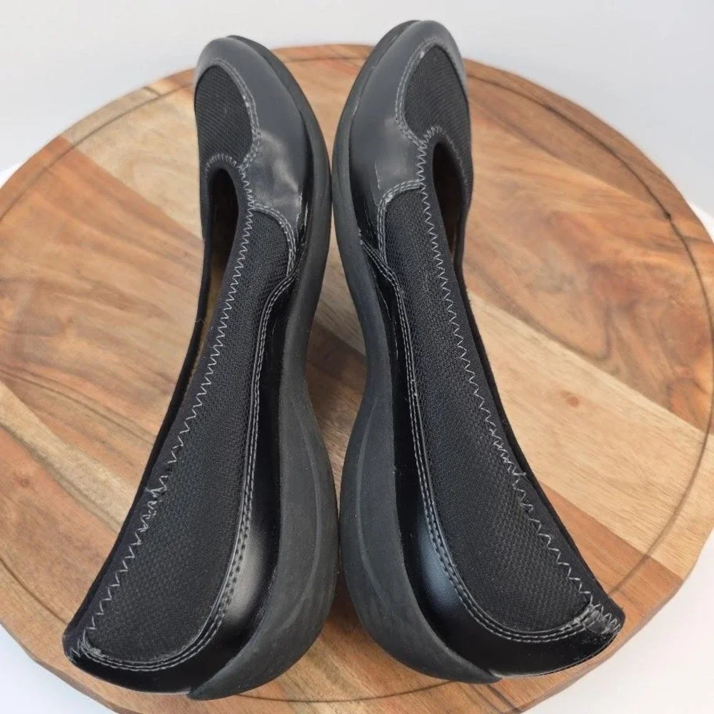 Naturalizer Shoes Womens‎ Size 9M Black Slip On Comfort Ballet Flats Casual